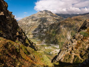 Das Val Tremola im Tessin